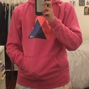 The North Face Pullover Hoodie with unique print